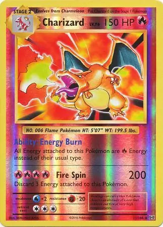 Charizard 11/108 Reverse Holo