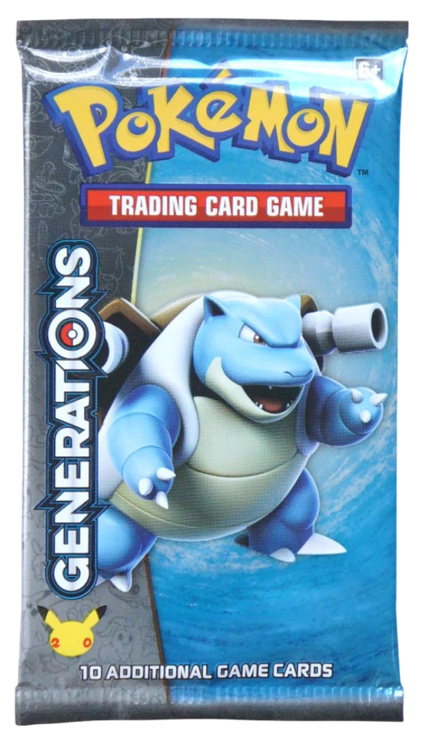 Generations Booster Pack (Blastoise Art)
