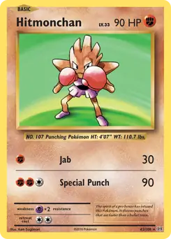 Hitmonchan 38/108 Holo