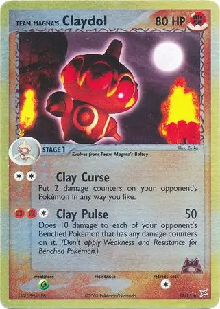 Team Magama's Claydol 33/95 Reverse Holo
