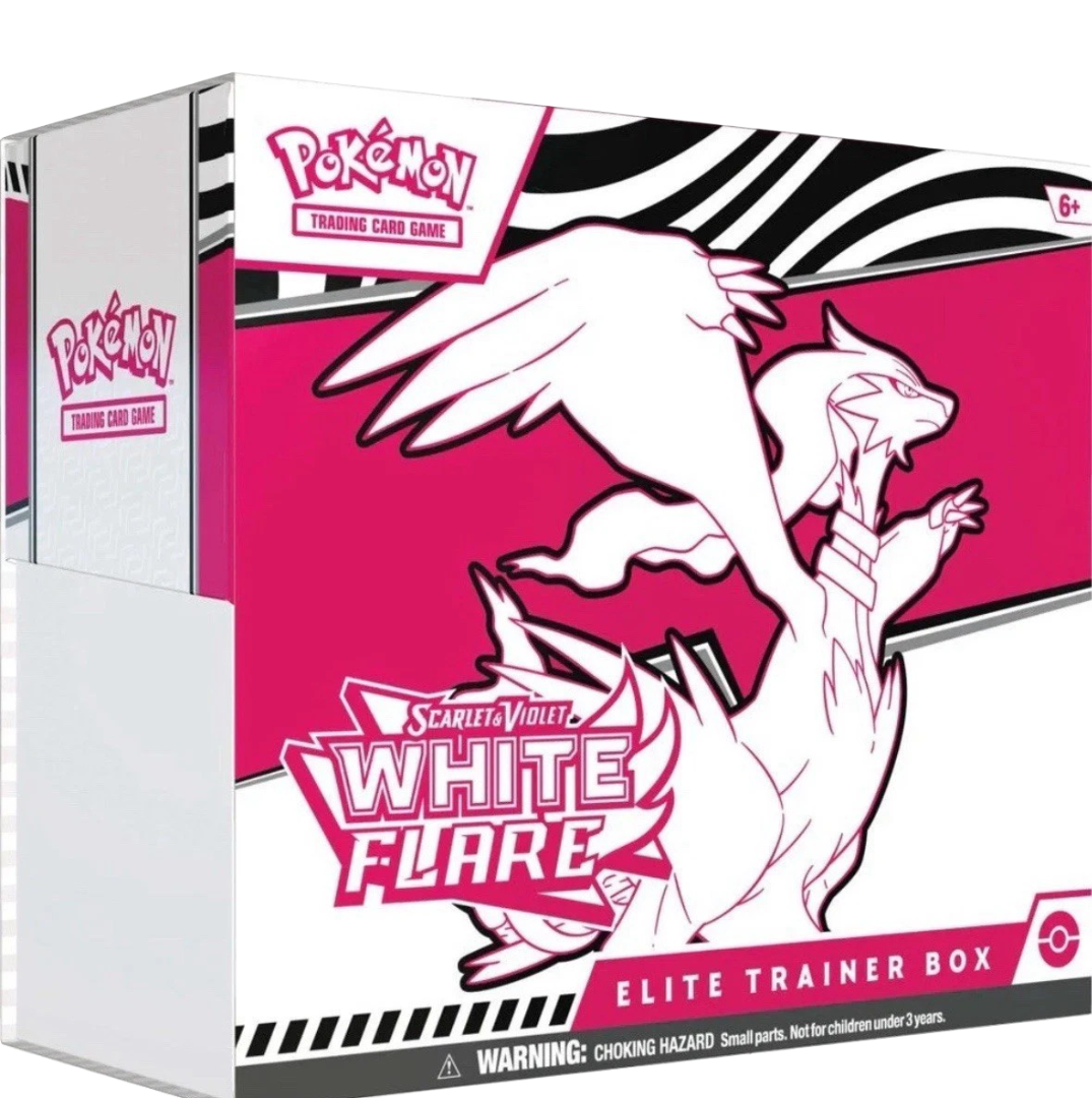 White Flare Elite Trainer Box
