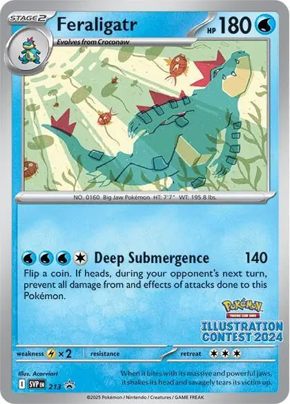 Feraligatr 213 Promo