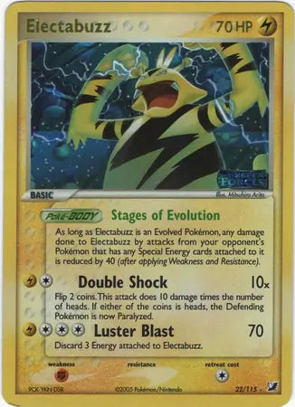 Electabuzz 22/115 Reverse Holo