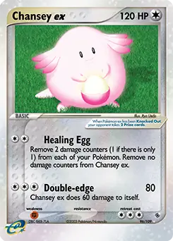 Chansey ex 96/109 LP