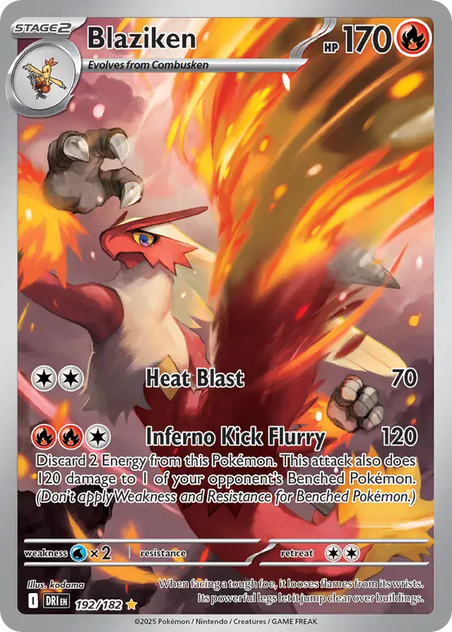 Blaziken 192/182