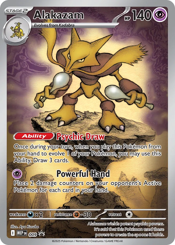 Alakazam 009 Sealed Promo