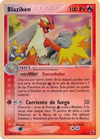Blaziken 3/109 Holo LP