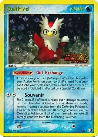 Delibird 21/109 Reverse Holo HP