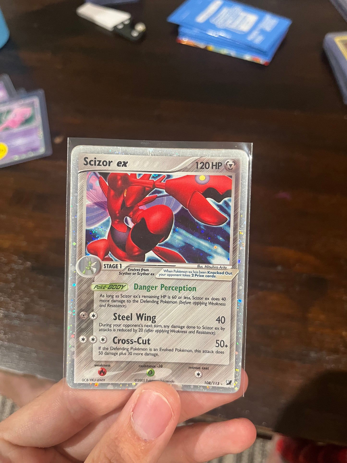 Scizor ex 108/115 Damaged