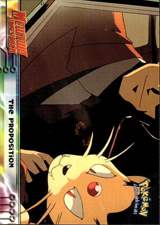 The Proposition, Mewtwo Stikes Back Tops Chrome, Movie Animation Edition NM