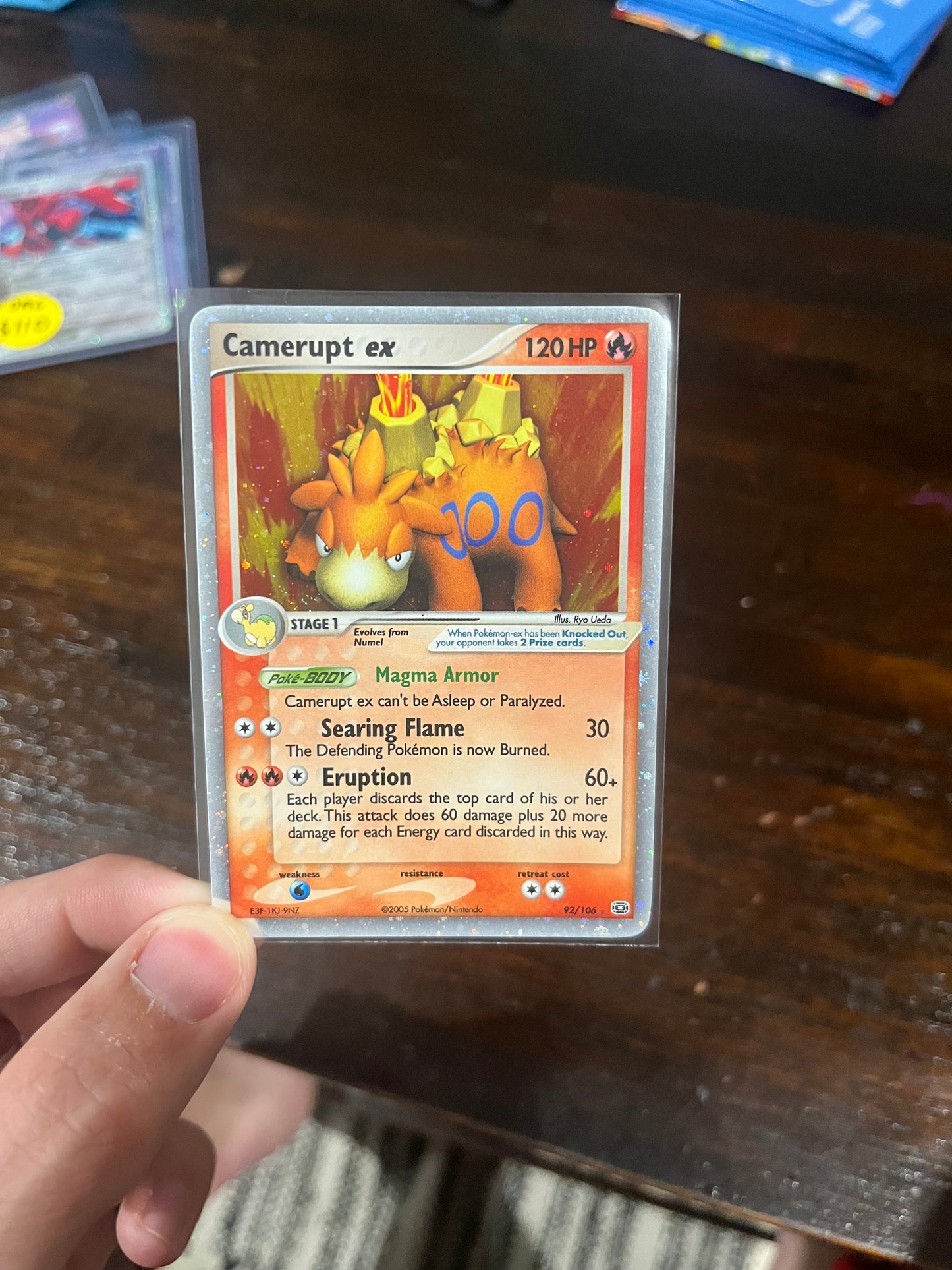 Camerupt ex 92/106 LP