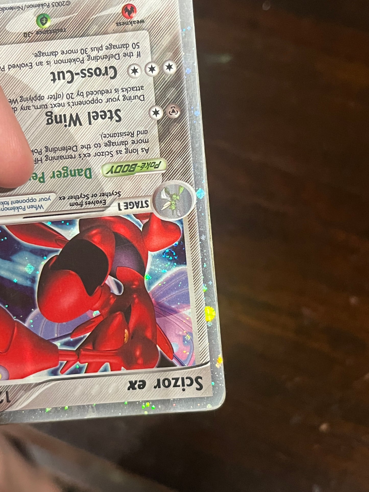 Scizor ex 108/115 Damaged
