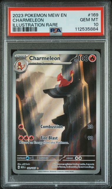 PSA 10 Charmeleon 169/165