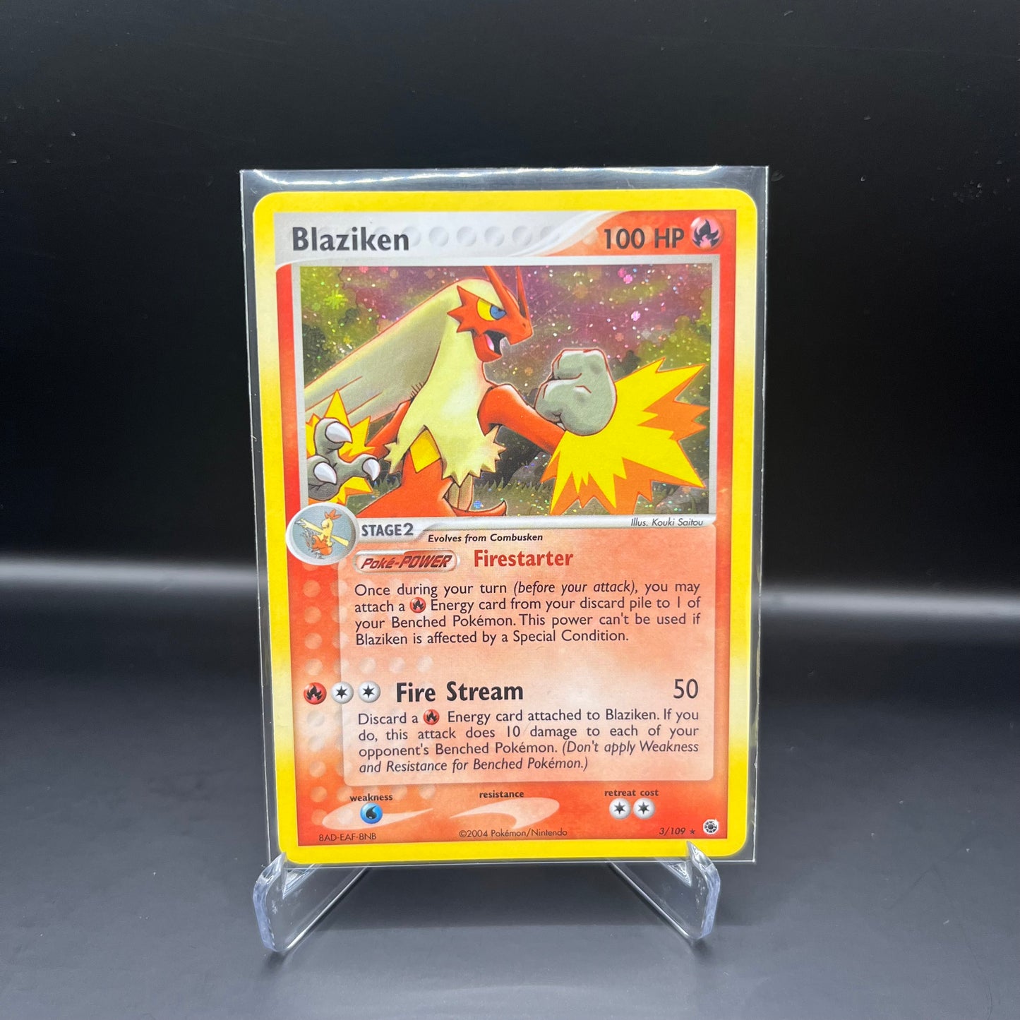 Blaziken 3/109 Holo LP