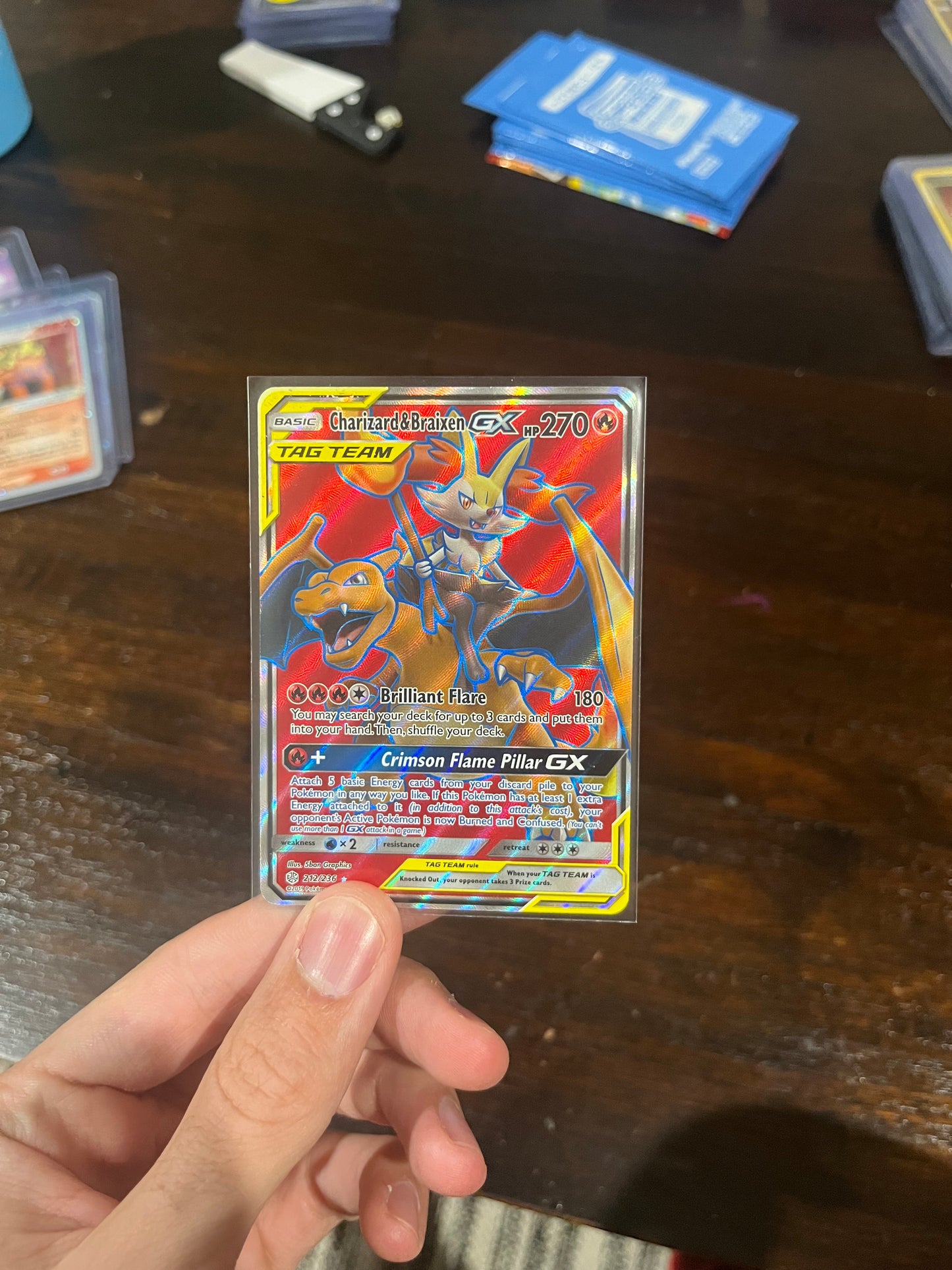 Charizard & Braixen GX 212/236 MP