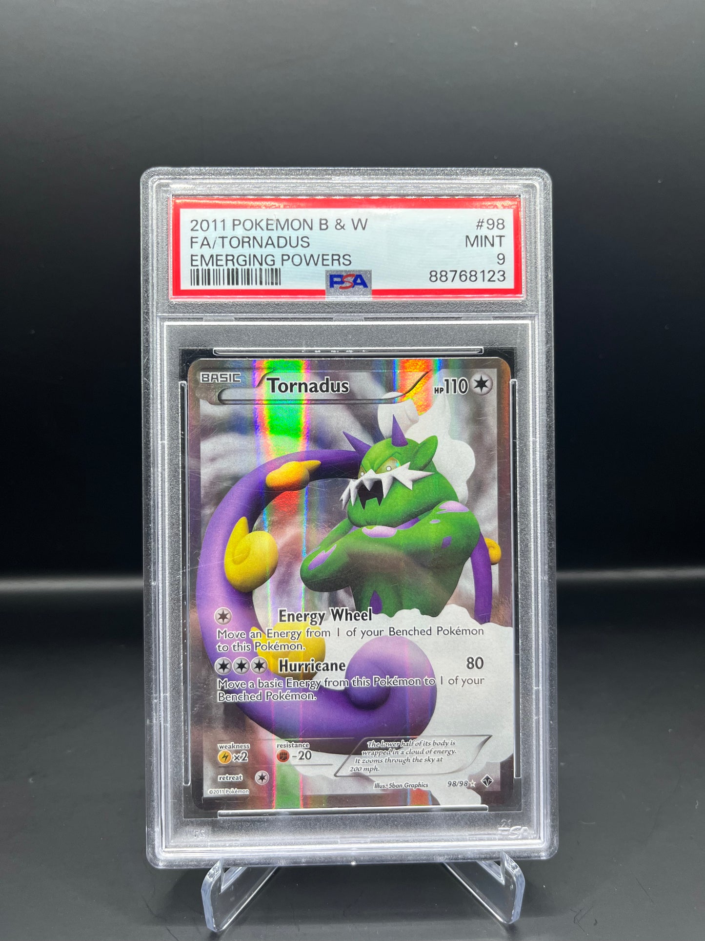 PSA 9 Tornadus 98/98
