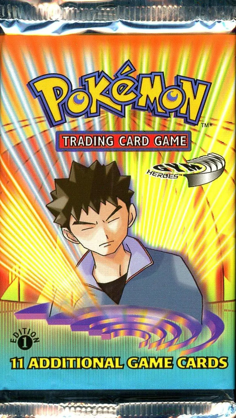 Gym Heroes Booster Pack 1st Edition